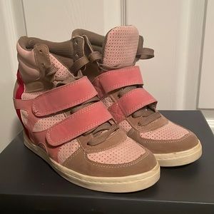 Fashion heeled sneakers